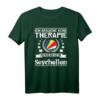 Ich Brauche Keine Therapie Ich Muss Nur Auf Die Seychellen - Lustiges Reiseshirt für Urlauber und Insel-Fans