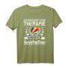 Ich Brauche Keine Therapie Ich Muss Nur Auf Die Seychellen - Lustiges Reiseshirt für Urlauber und Insel-Fans