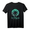 La Digue Seychellen T-Shirt mit Palme - Perfektes Souvenir für Reise, Urlaub & Urlauber