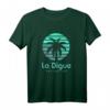 La Digue Seychellen T-Shirt mit Palme - Perfektes Souvenir für Reise, Urlaub & Urlauber