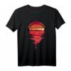Fehmarn Ostsee Fehmarnsundbrücke Sonnenuntergang T-Shirt – Perfektes Geschenk für Fehmarn Urlauber und Insel-Fans