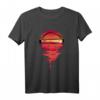Fehmarn Ostsee Fehmarnsundbrücke Sonnenuntergang T-Shirt – Perfektes Geschenk für Fehmarn Urlauber und Insel-Fans