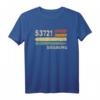 Retro Siegburg T-Shirt mit PLZ 53721 – Vintage Gemeinde Design, Perfekt als Geschenk für Einwohner im Rhein-Sieg-Kreis