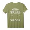 Bayern Triple 2020 Europa Sieger Fußball T-Shirt - Feier den Erfolg, Pokal und Meisterschaft für Bayern Fans