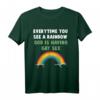 Humorvolles LGBT T-Shirt mit Regenbogen-Design – Unterstütze Homosexuelle Rechte und zeige deine Pride mit provokativem Spruch