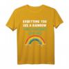 Humorvolles LGBT T-Shirt mit Regenbogen-Design – Unterstütze Homosexuelle Rechte und zeige deine Pride mit provokativem Spruch