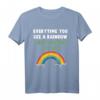 Humorvolles LGBT T-Shirt mit Regenbogen-Design – Unterstütze Homosexuelle Rechte und zeige deine Pride mit provokativem Spruch