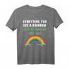 Humorvolles LGBT T-Shirt mit Regenbogen-Design – Unterstütze Homosexuelle Rechte und zeige deine Pride mit provokativem Spruch