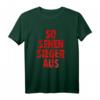So sehen Sieger aus - Vintage Rot Training & Fitness T-Shirt für Gewinner, Champions & Teams