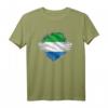 Super Sierra Leonean Heritage Sierra Leone Roots Flag T-Shirt - Proud of Your Sierra Leonean Roots, Perfect Gift for Men, Women & Kids