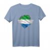 Super Sierra Leonean Heritage Sierra Leone Roots Flag T-Shirt - Proud of Your Sierra Leonean Roots, Perfect Gift for Men, Women & Kids