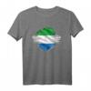 Super Sierra Leonean Heritage Sierra Leone Roots Flag T-Shirt - Proud of Your Sierra Leonean Roots, Perfect Gift for Men, Women & Kids