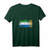 Damen und Herren Sierra Leone Flaggen T-Shirt mit V-Ausschnitt – Geschenk für Sierra Leoneans & Flaggenfans