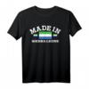 Made in Sierra Leone Flagge T-Shirt - Klassisch geschnitten, doppelt genähter Saum, perfekt für Stolz und Zugehörigkeit