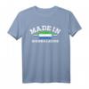 Made in Sierra Leone Flagge T-Shirt - Klassisch geschnitten, doppelt genähter Saum, perfekt für Stolz und Zugehörigkeit