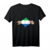 Stolzes Sierra Leone Flaggen T-Shirt - Unterstütze dein Land mit diesem Flaggen-Shirt für Fans und Erbeliebhaber