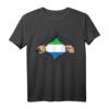 Stolzes Sierra Leone Flaggen T-Shirt - Unterstütze dein Land mit diesem Flaggen-Shirt für Fans und Erbeliebhaber