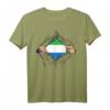 Stolzes Sierra Leone Flaggen T-Shirt - Unterstütze dein Land mit diesem Flaggen-Shirt für Fans und Erbeliebhaber