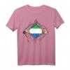 Stolzes Sierra Leone Flaggen T-Shirt - Unterstütze dein Land mit diesem Flaggen-Shirt für Fans und Erbeliebhaber