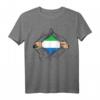 Stolzes Sierra Leone Flaggen T-Shirt - Unterstütze dein Land mit diesem Flaggen-Shirt für Fans und Erbeliebhaber
