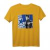 Marvel The Falcon and The Winter Soldier Bucky Barnes Flag T-Shirt – Offizielles Marvel Merchandise für Fans, Männer, Frauen, Jungen & Mädchen