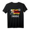 Zimbabwe Flag Jersey - Support Zimbabwe Soccer Team & Show Pride with National Flag T-Shirt for Men, Women & Kids