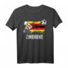 Zimbabwe Flag Jersey - Support Zimbabwe Soccer Team & Show Pride with National Flag T-Shirt for Men, Women & Kids