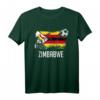 Zimbabwe Flag Jersey - Support Zimbabwe Soccer Team & Show Pride with National Flag T-Shirt for Men, Women & Kids