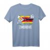 Zimbabwe Flag Jersey - Support Zimbabwe Soccer Team & Show Pride with National Flag T-Shirt for Men, Women & Kids