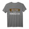 Sägespähne sind Männerglitzer - Lustiges Männer-T-Shirt mit Holzmotiv für Tischler, Förster & Holzfäller als Geburtstags- oder Weihnachtsgeschenk