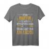 Wenn Martin es nicht reparieren kann, dann sind wir am Arsch - Lustiges Handwerker T-Shirt mit Werkzeug-Design, perfektes Geschenk für Heimwerker