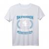 Zum Skifahren Geboren Winter Sport Berge Ski Skifahrer T-Shirt – Perfektes Geschenk für Snowboarder & Wintersportfans, Ideal für Skiurlaub & Apres Ski