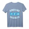 Lustiges Après-Ski Triathlon T-Shirt für Skifahrer & Snowboarder – Perfekt für Party, Pisten & Hüttengaudi