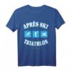Lustiges Après-Ski Triathlon T-Shirt für Skifahrer & Snowboarder – Perfekt für Party, Pisten & Hüttengaudi