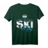 Herren Apres Ski King Geschenk - Perfektes T-Shirt für Skifahrer & Wintersportliebhaber im Skiurlaub oder auf der Piste