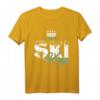 Herren Apres Ski King Geschenk - Perfektes T-Shirt für Skifahrer & Wintersportliebhaber im Skiurlaub oder auf der Piste