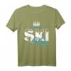 Herren Apres Ski King Geschenk - Perfektes T-Shirt für Skifahrer & Wintersportliebhaber im Skiurlaub oder auf der Piste