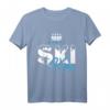 Herren Apres Ski King Geschenk - Perfektes T-Shirt für Skifahrer & Wintersportliebhaber im Skiurlaub oder auf der Piste