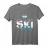 Herren Apres Ski King Geschenk - Perfektes T-Shirt für Skifahrer & Wintersportliebhaber im Skiurlaub oder auf der Piste