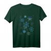 Schneekristalle Schneeflocken Skifahren Apresski Winter T-Shirt – Perfekt für Wintersport, Weihnachtszeit & Winterliebhaber