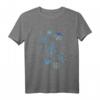 Schneekristalle Schneeflocken Skifahren Apresski Winter T-Shirt – Perfekt für Wintersport, Weihnachtszeit & Winterliebhaber