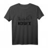 Kosice Skyline T-Shirt mit Stadt Silhouette - Perfekt für Slowakei-Patrioten & Städtereisen-Liebhaber