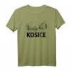 Kosice Skyline T-Shirt mit Stadt Silhouette - Perfekt für Slowakei-Patrioten & Städtereisen-Liebhaber