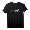 Slowenien Herzschlag Flagge Liebe Männer Frauen Geschenk T-Shirt – Perfekt für Heimatliebhaber, Urlaub & Reise Souvenir