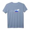Slowenien Herzschlag Flagge Liebe Männer Frauen Geschenk T-Shirt – Perfekt für Heimatliebhaber, Urlaub & Reise Souvenir