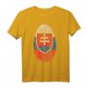 Fingerabdruck in slowakischer Flagge - Stolzes Slowaken T-Shirt als Weihnachts- oder Geburtstagsgeschenk für Slowaken
