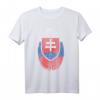 Fingerabdruck in slowakischer Flagge - Stolzes Slowaken T-Shirt als Weihnachts- oder Geburtstagsgeschenk für Slowaken