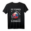 Slowakei T-Shirt mit Flagge & Spruch – Perfekt für Fans, Reisen & Souvenirs