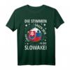 Slowakei T-Shirt mit Flagge & Spruch – Perfekt für Fans, Reisen & Souvenirs