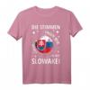 Slowakei T-Shirt mit Flagge & Spruch – Perfekt für Fans, Reisen & Souvenirs